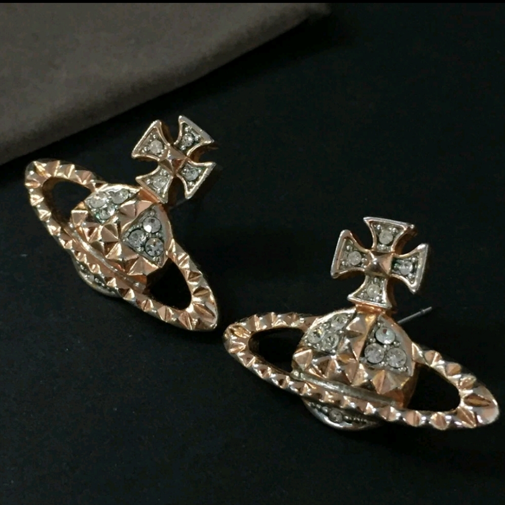 Vivienne Westwood Gold And Silver Earrings
